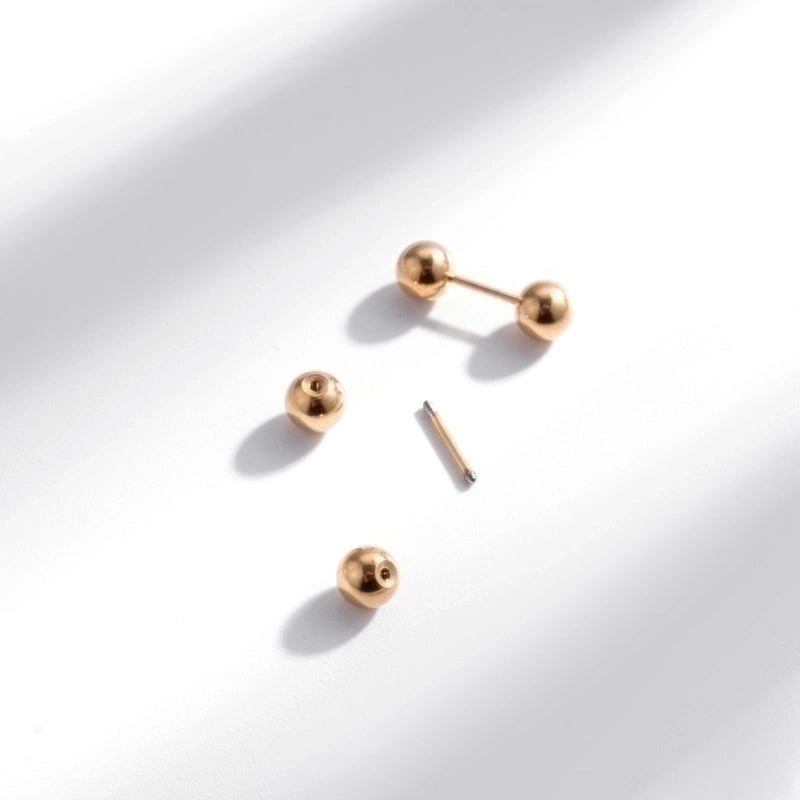 1 Pair Hip-Hop Geometric Cross Feather Plating 316 Stainless Steel Earrings