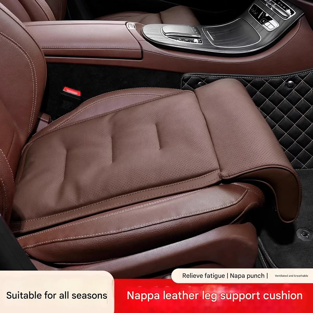 Car seat anti-fatigue leg rest