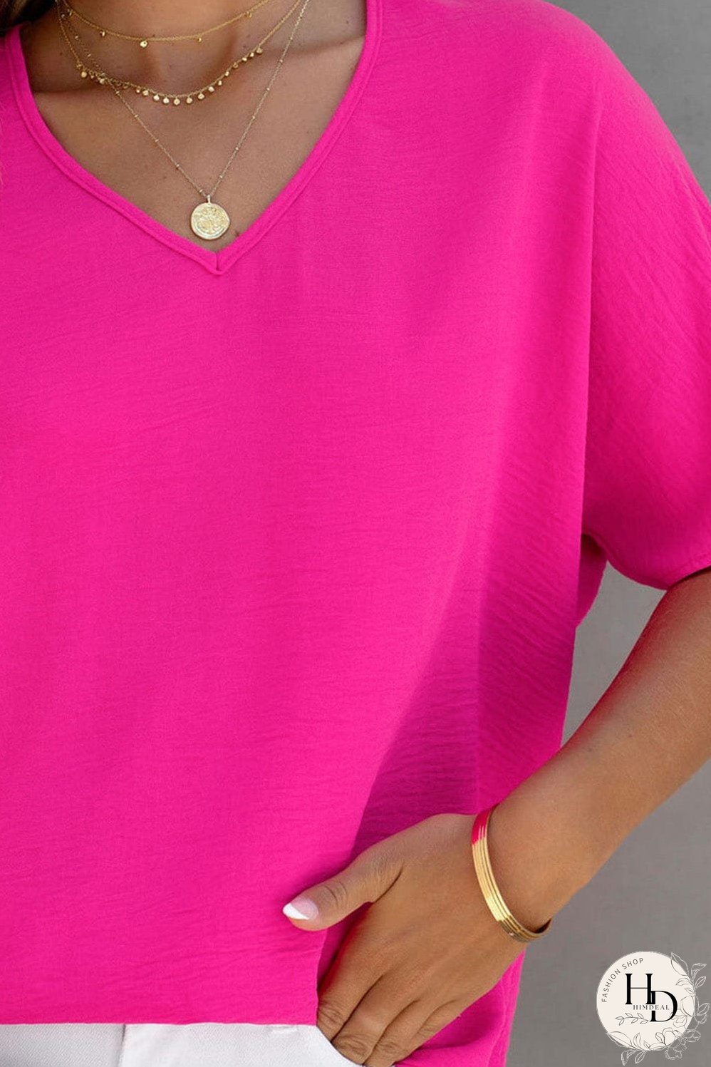 Versatile Pink Top