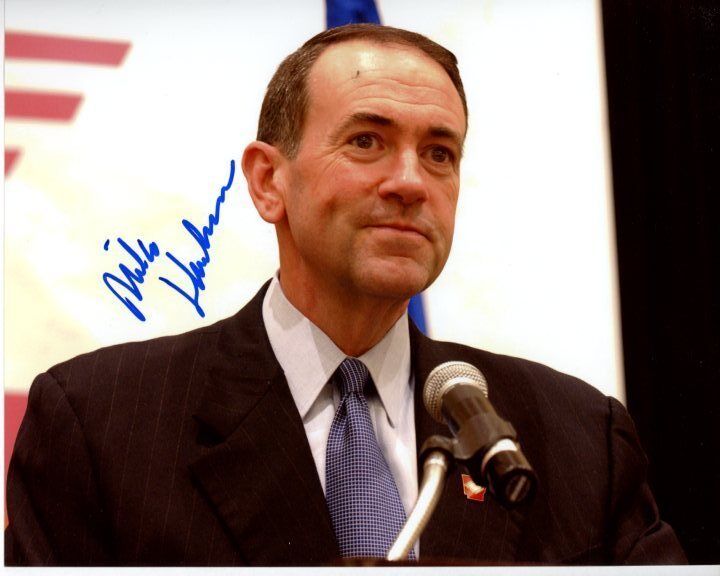 MIKE HUCKABEE Signed Autographed Photo Poster painting