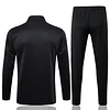Joyfball 2024/2025 Al Nassr Long Zipped Jacket Black Soccer Jersey 1:1 Thai Quality 
