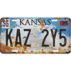 Kansas - Car License(12*6Inch)