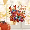 Autumn Color Butterfly 2D Flat DIY Diamond Painting Pendant