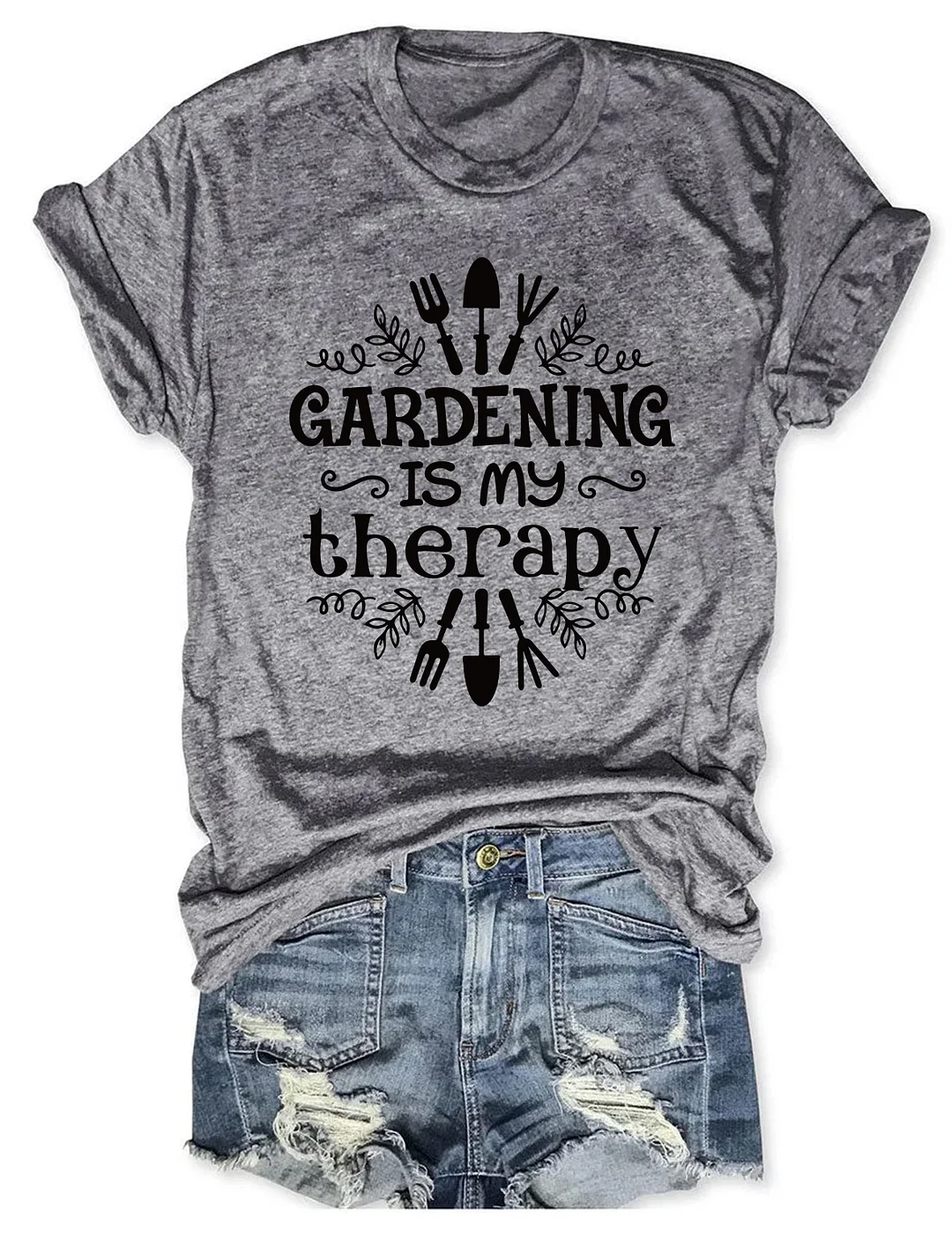 Gardening Is My Therapy T-Shirt