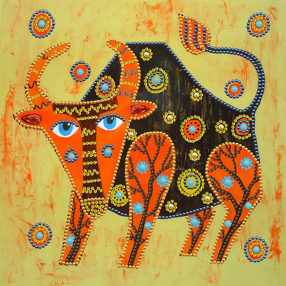 

Cattle - Special Shaped Diamond Painting - 30*30CM, 501 Original