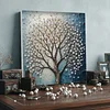 DIY Pearl Painting Tree of Life for Home Wall Decor with Frame(30*30cm)