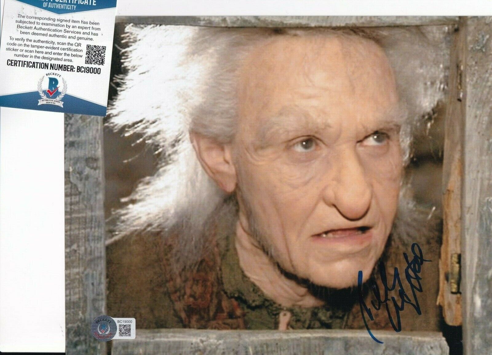 BILLY CRYSTAL signed (THE PRINCESS BRIDE) Movie 8X10 Photo Poster painting BECKETT BAS BC19000