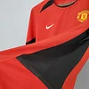 2002-2004 Retro Manchester United Home Long sleeve Football Shirt 1:1 Thai Quality
