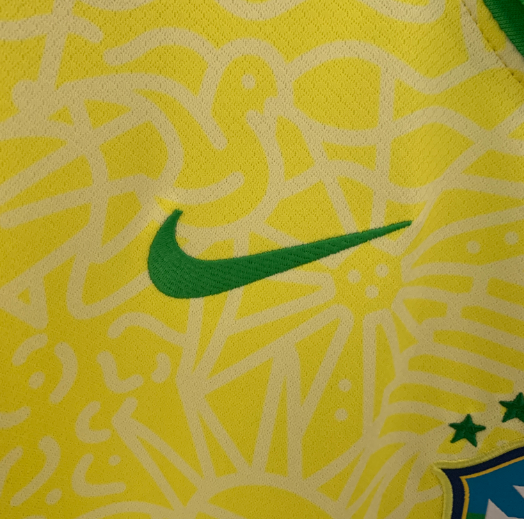 2024 Brazil Home Football Shirt Thai Quality