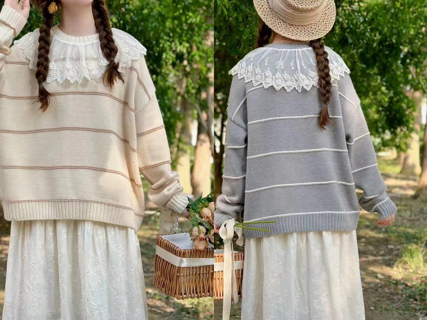 Chicfifth Sweater Women Winter Long Sleeve High Quality Autumn Vintage Top Knitted Cardigan