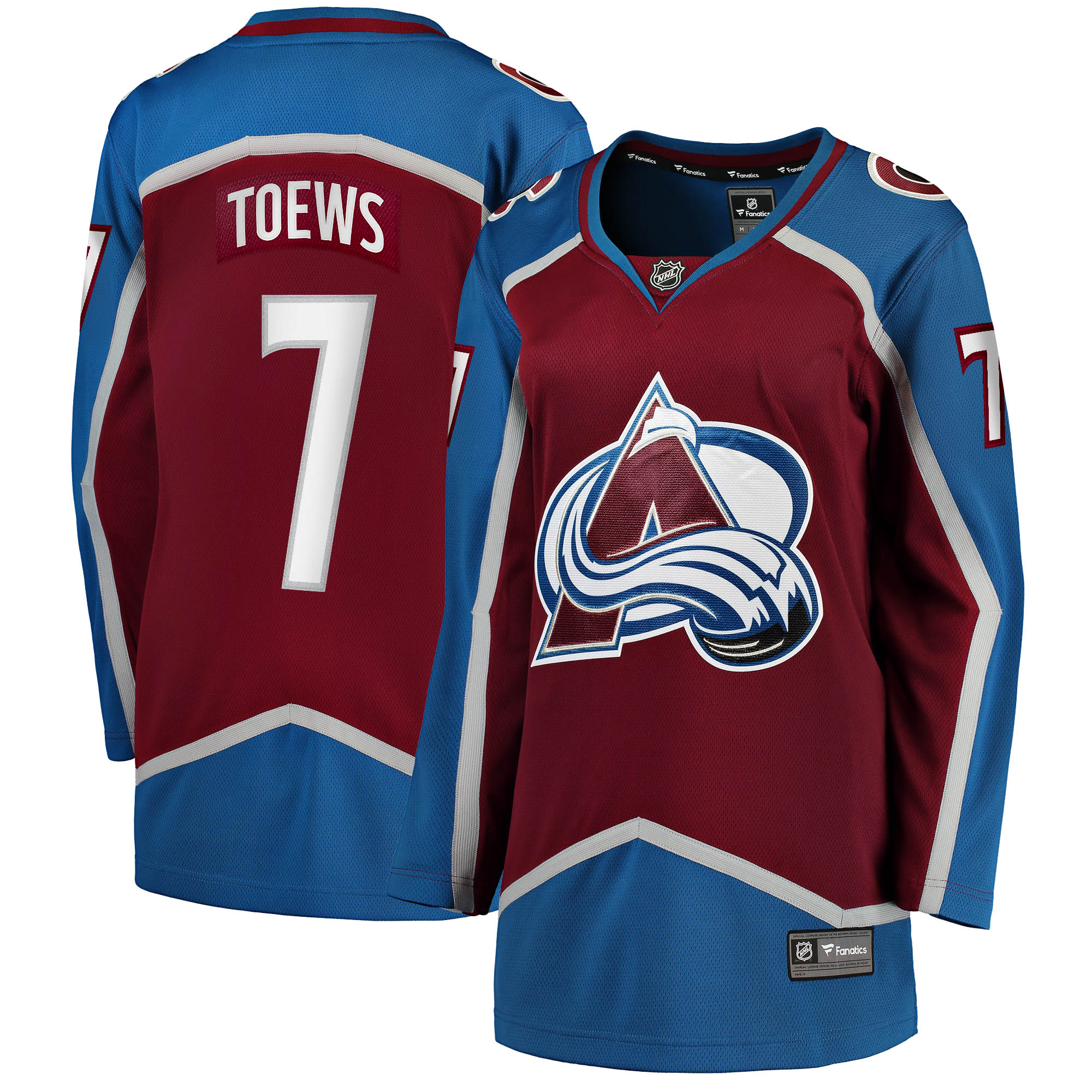 Devon Toews Colorado Avalanche Fanatics Women’s Home Breakaway   Jersey – Burgundy mysite