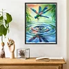 Diamond Painting-DIY Full Round Drill Romantic Dragonfly