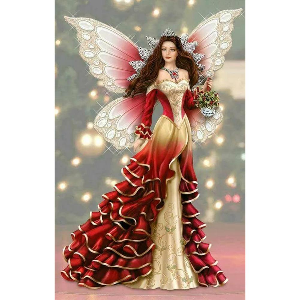 

Butterfly Women - Round Drill Diamond Painting - 40x50cm, 501 Original