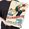 It's a Wonderful Life - Metal Tin Signs(8*12Inch/12*16Inch)