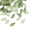 50PCS Cute Green Leaves Acrylic DIY Jewelry Accessories