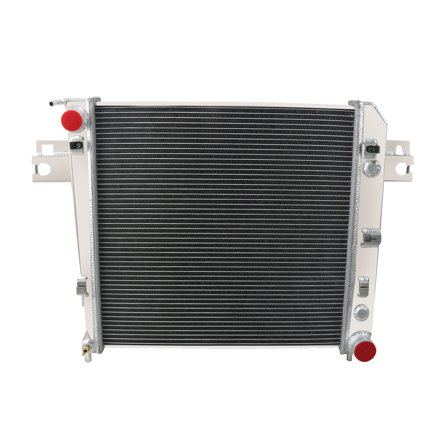 2481 Radiator Alloyworks 2481 DPI2481 3-Row Aluminum Radiator For Jeep Liberty 3.7L ...
