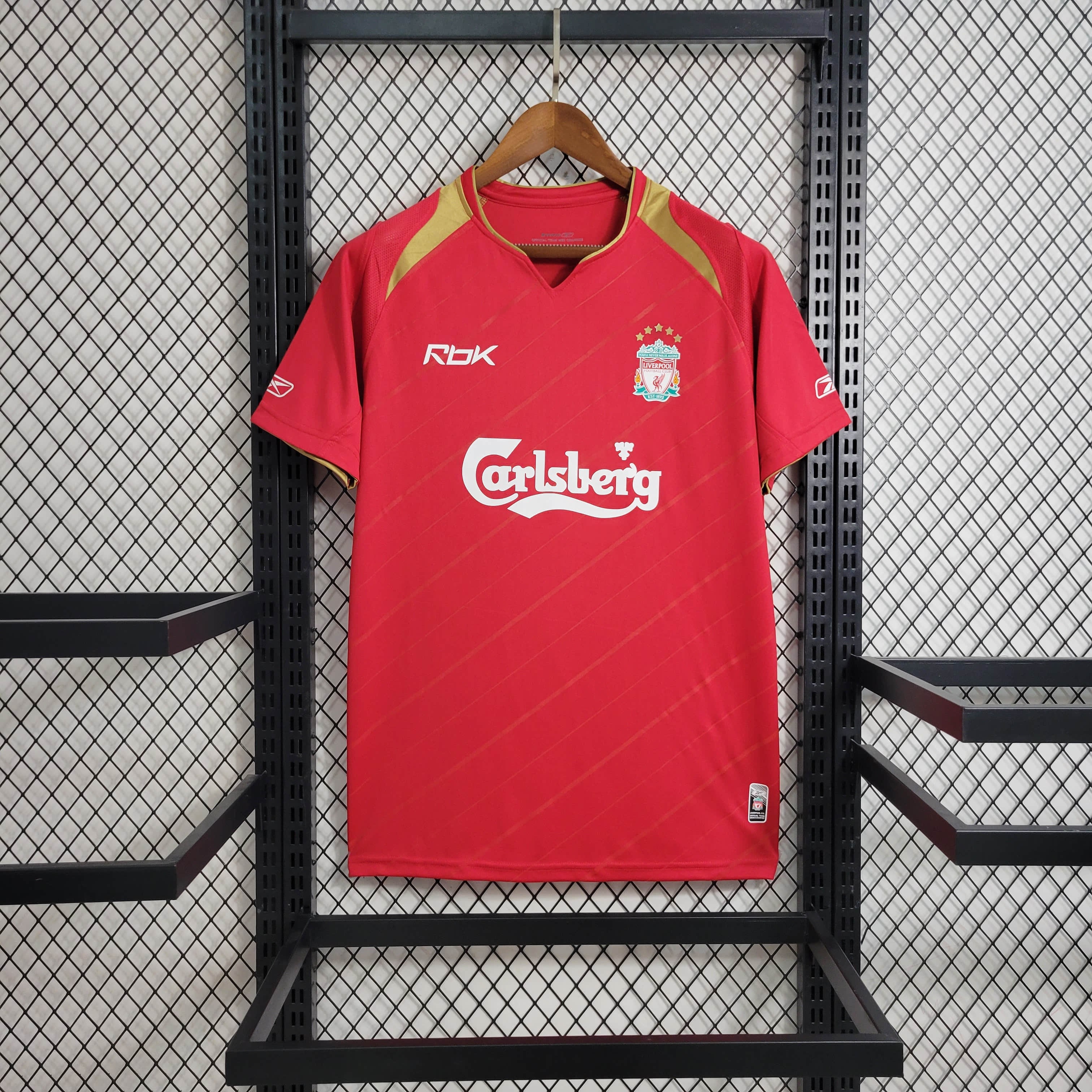 Retro Liver.pool 2005-06 European Home Stadium Jersey
