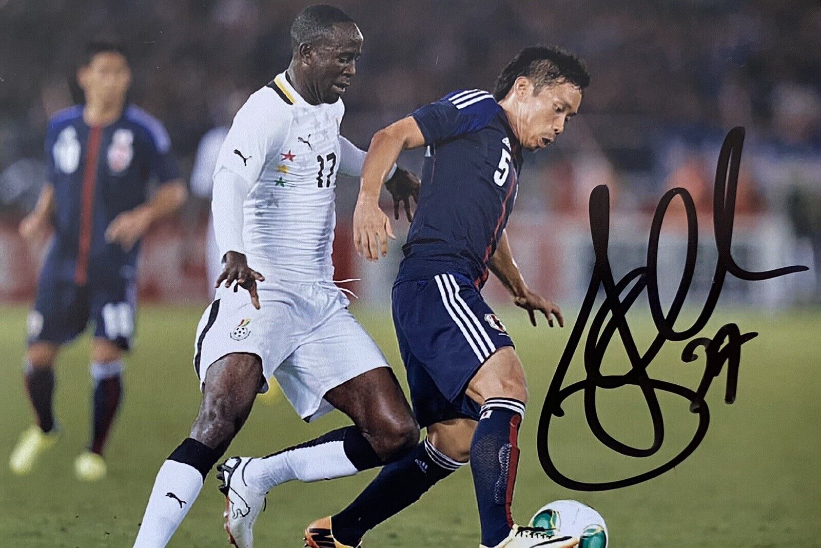 Albert Adomah Genuine Hand Signed Ghana 6X4 Photo Poster painting