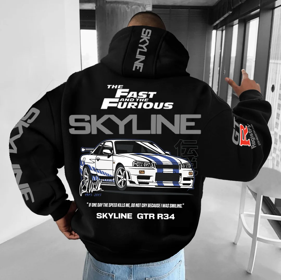 Unisex Racing Sports Car Hoodie