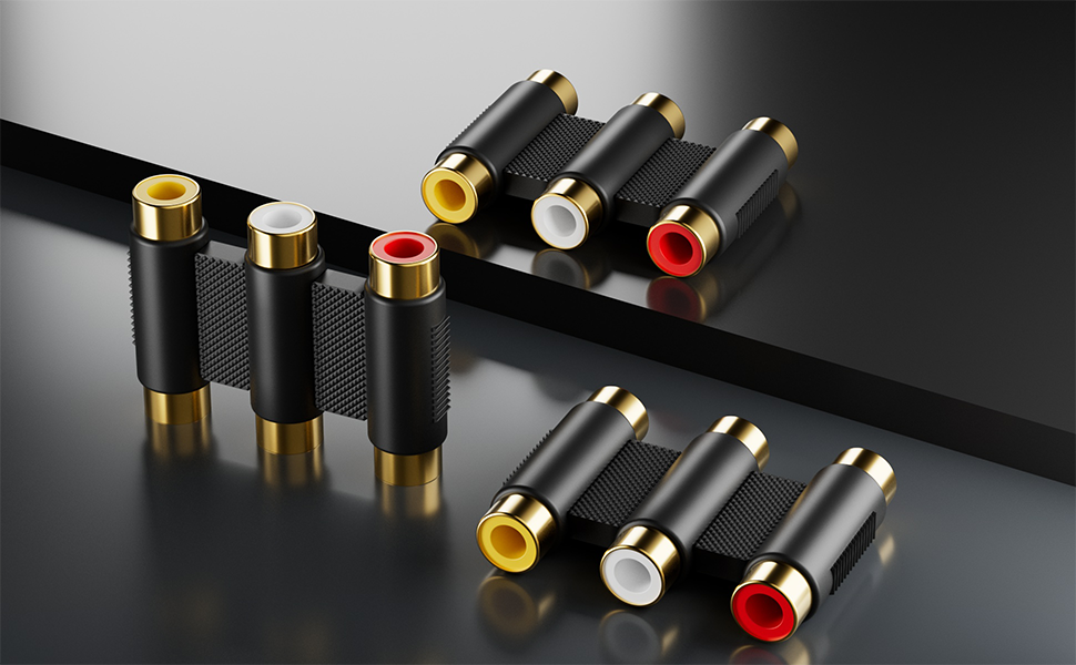 RCA Female to Female Coupler