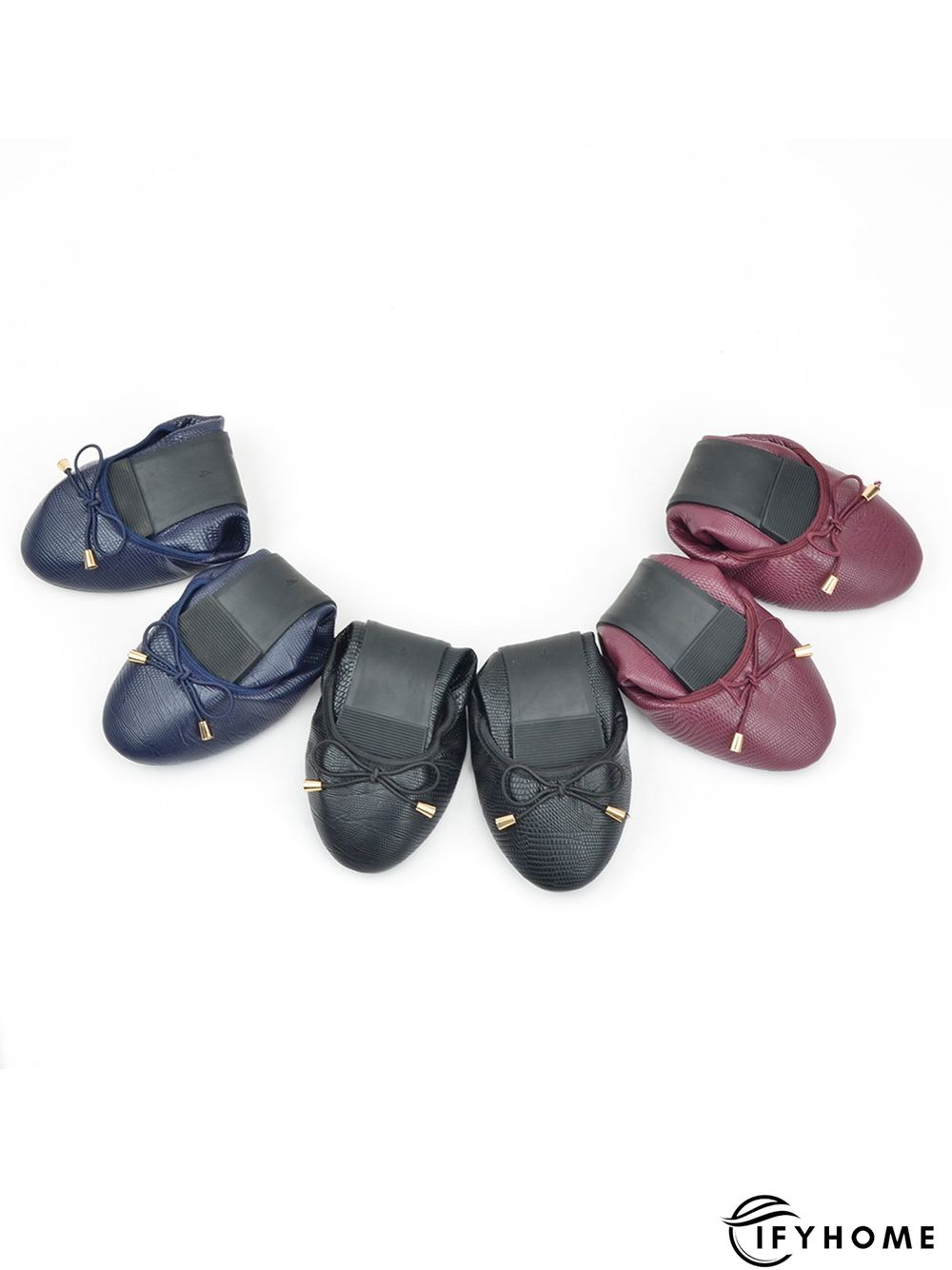 Retro Bow Comfortable Soft Shallow Shoes | IFYHOME