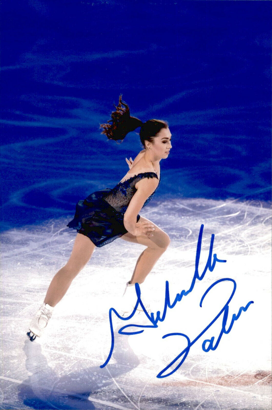 Gabrielle Daleman SIGNED 4x6 Photo Poster painting Figure Skating CANADIAN NATIONAL CHAMPION #2