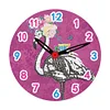 Diamond Painting Flamingo Wooden Wall Clock Home Decor