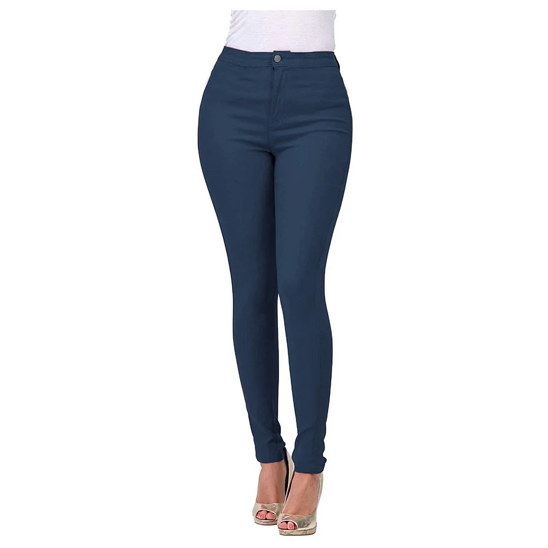 Pongl Classic Basic Stretch Slim Multi-Color Jeans Woman