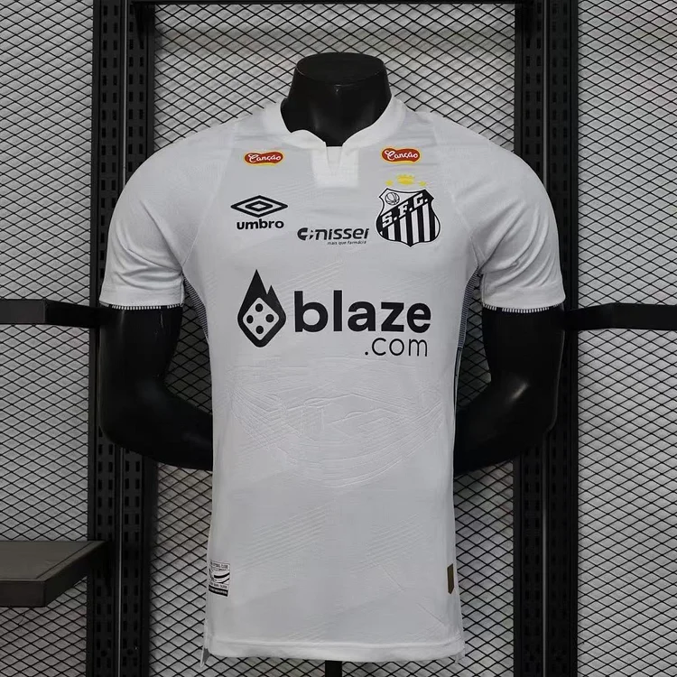 Player edition 2025-2026 Santos FC Pre-Season Home Football Jersey 