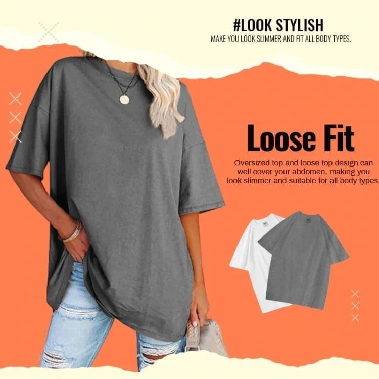 Summer New Women's Loose Tshirt