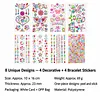 DIY Self-Adhesive Gem & Rhinestone Stickers Sparkling Jewel Stickers for Crafts & Decorations