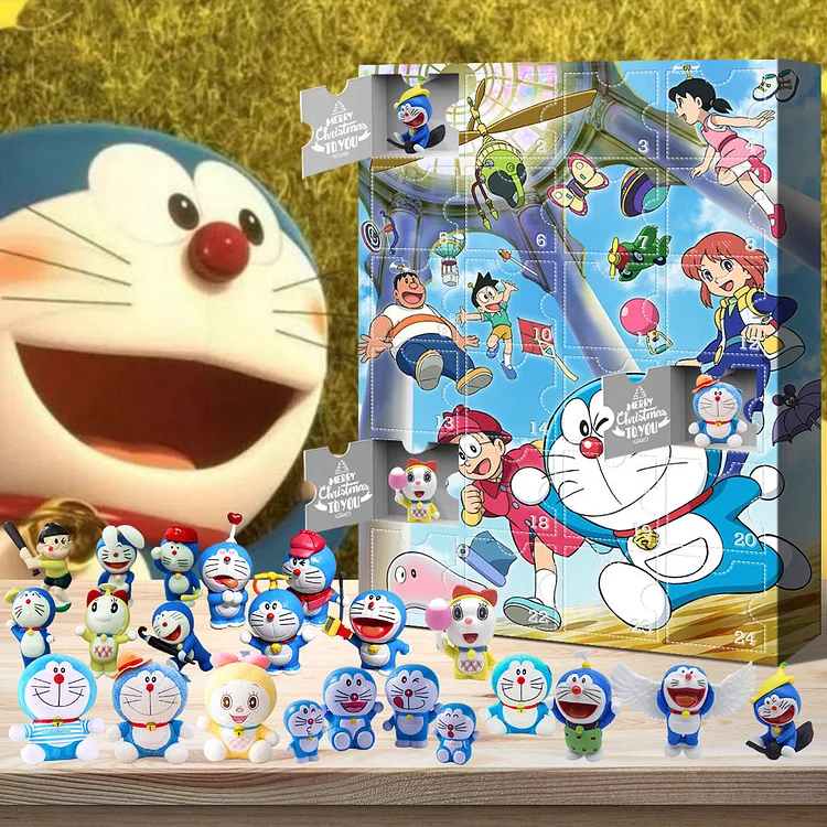 Doraemon Advent Calendar -- The One With 24 Little Doors