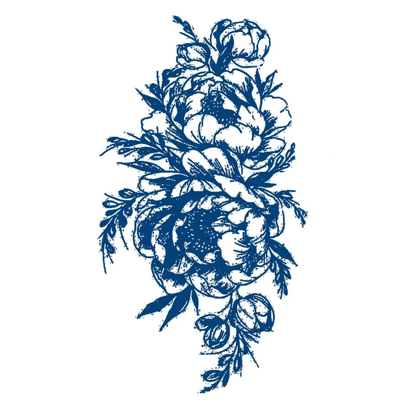 GHHF51-200 herbal juice tattoo stickers semi-permanent lasting men and women tattoo waterproof sweat plant juice tattoo stickers