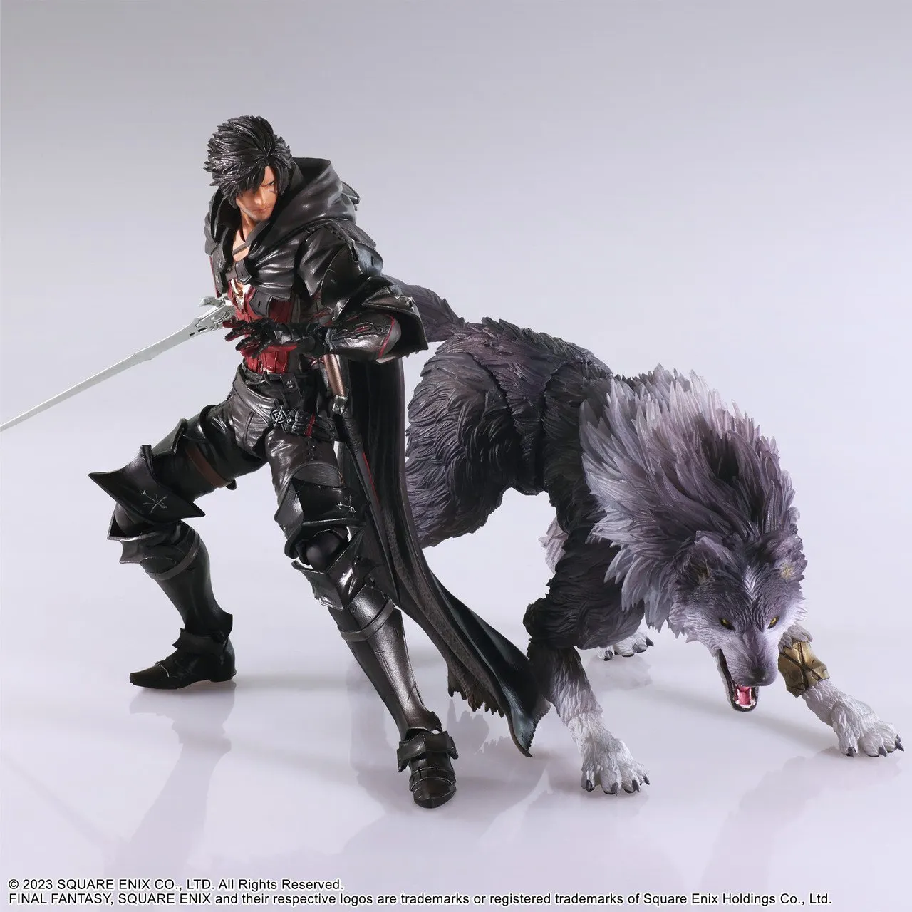 Clive Rosfield & Torgal - (FF16) Final Fantasy XVI Official Statue