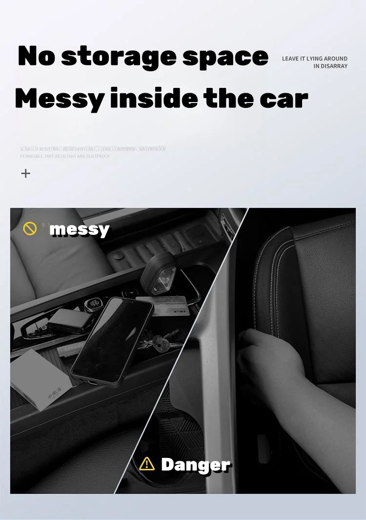 Car multifunctional car storage box