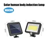 COB 100LED Solar Lamp Motion Sensor Waterproof Outdoor Path Night Lighting