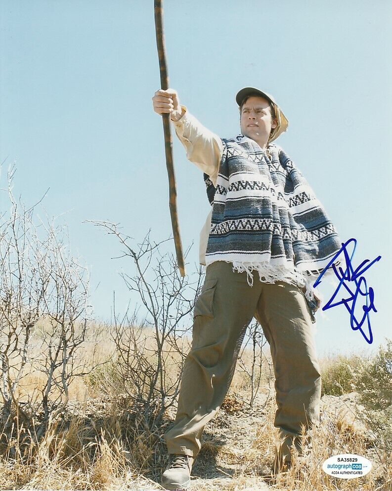 ACTOR JUSTIN KIRK SIGNED 8x10 Photo Poster painting #2 WEEDS KIDDING ACOA COA EXACT PROOF!