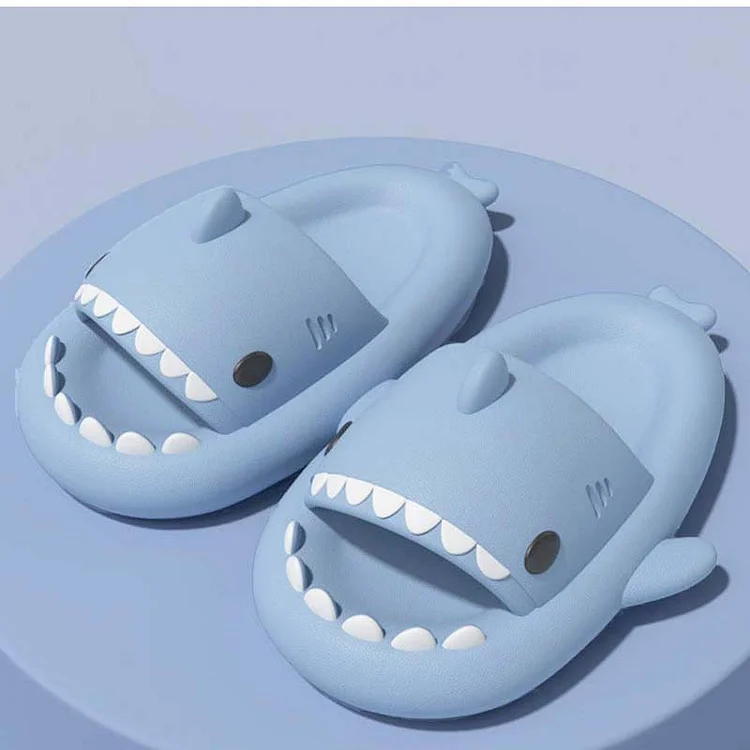 Cartoon Shark Casual Slippers - Modakawa Modakawa