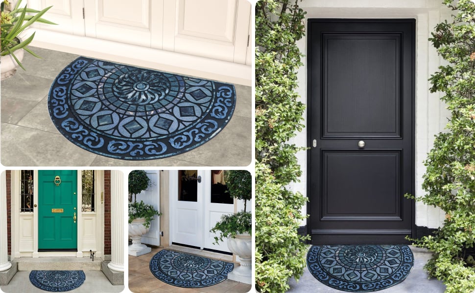 moon double doorway small low profile drainage commercial plain extra cute rain semicircle