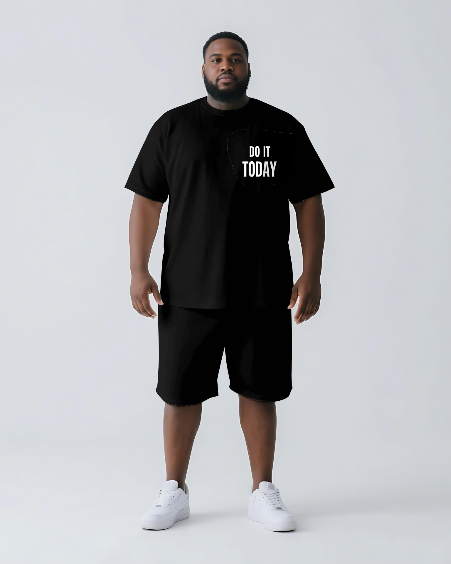Tomorrow Is Never Guaranteed Do It Today T-shirt 2-Piece Set