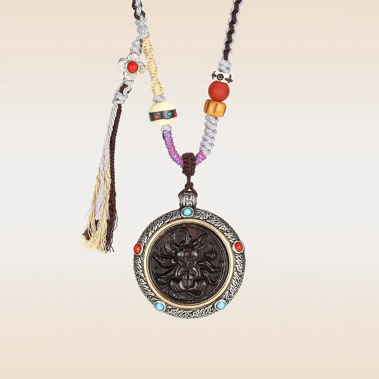 Nine-tailed Fox Zodiac Necklace