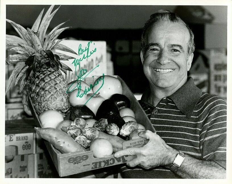 JOE CARCIONE Signed Photo Poster painting - The Greengrocer