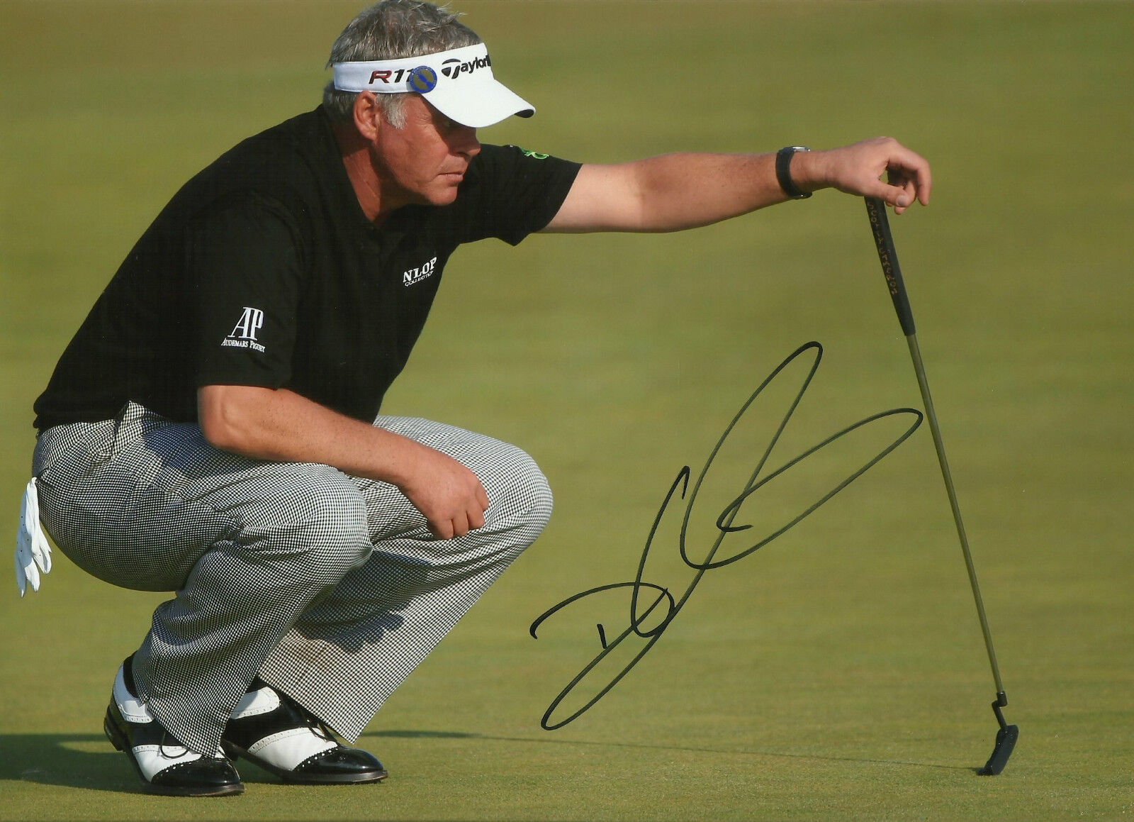 Darren Clarke Signed 12X8 Photo Poster painting Open Champion AFTAL COA (3168)