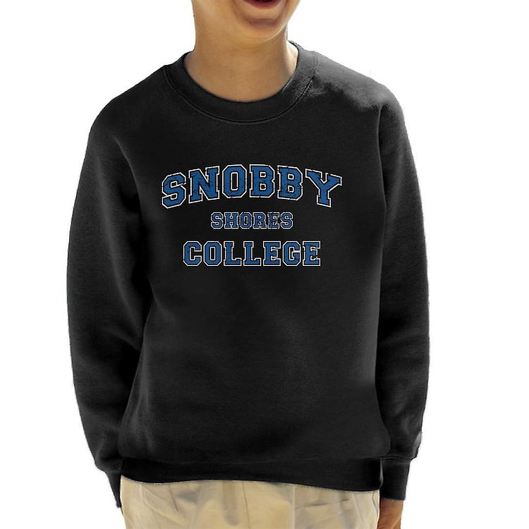 Fortnite Snobby Shores College Varsity Text Kid's Sweatshirt