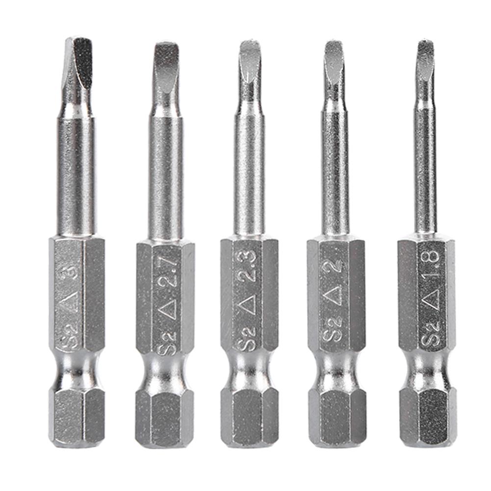 

5Pcs Triangular Screw Bits Magnetic Electric Screwdriver Bits Hand Tool Set, 501 Original