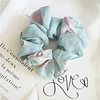 12PCS Floral Chiffon Hair Band Scrunchies Set