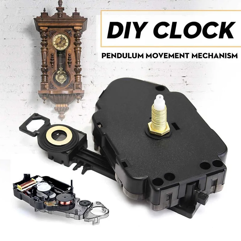 Classic DIY Pendulum Clock Mechanism Movement Wall Clock Motor Repair Parts Home Accessories Quartz Clockwork Essential Tools