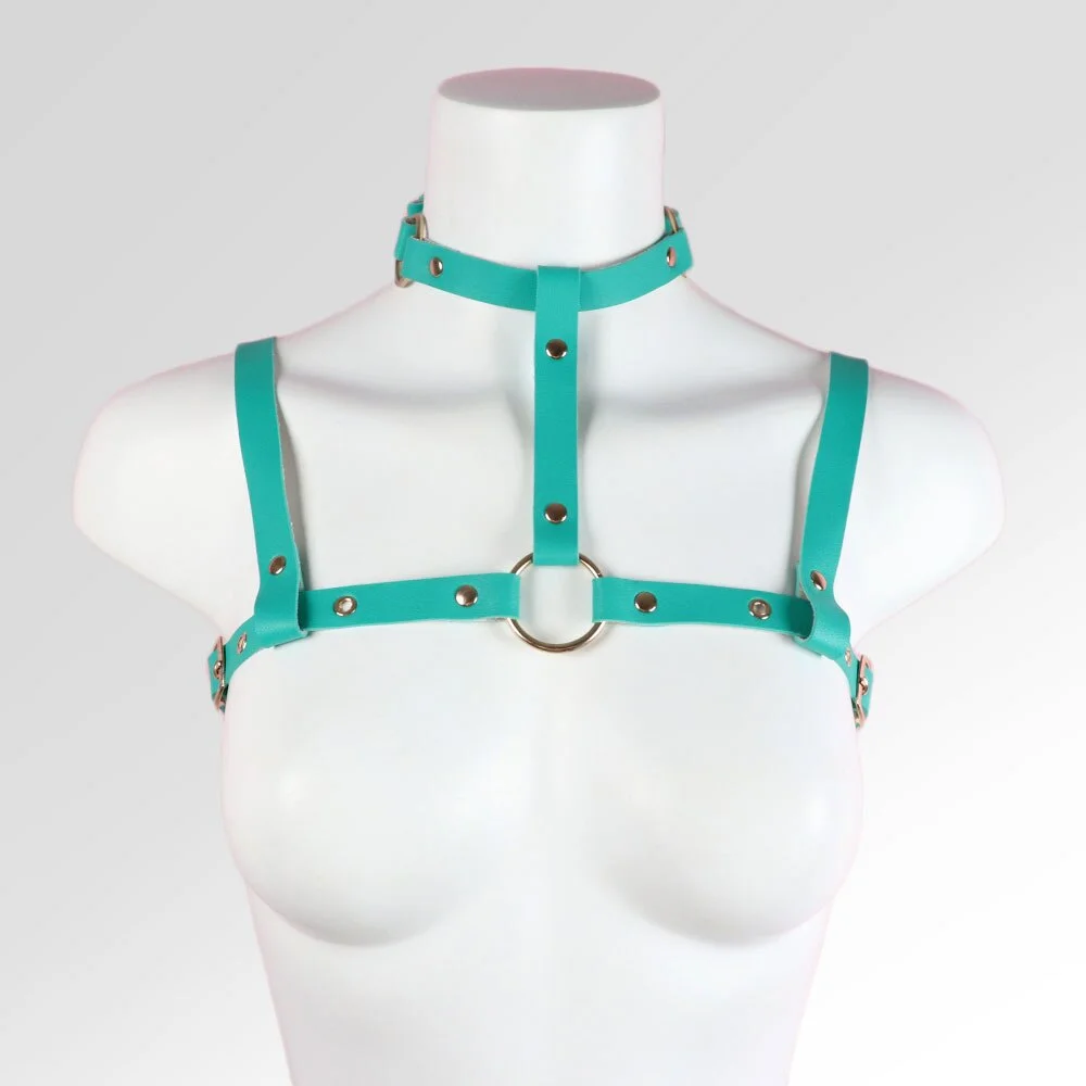 Billionm Fullyoung Sexy Costumes Women Harness Leather Harajuku Bra Garter Stocking Gothic Lingerie Erotic Adult Sex Toy Accessories