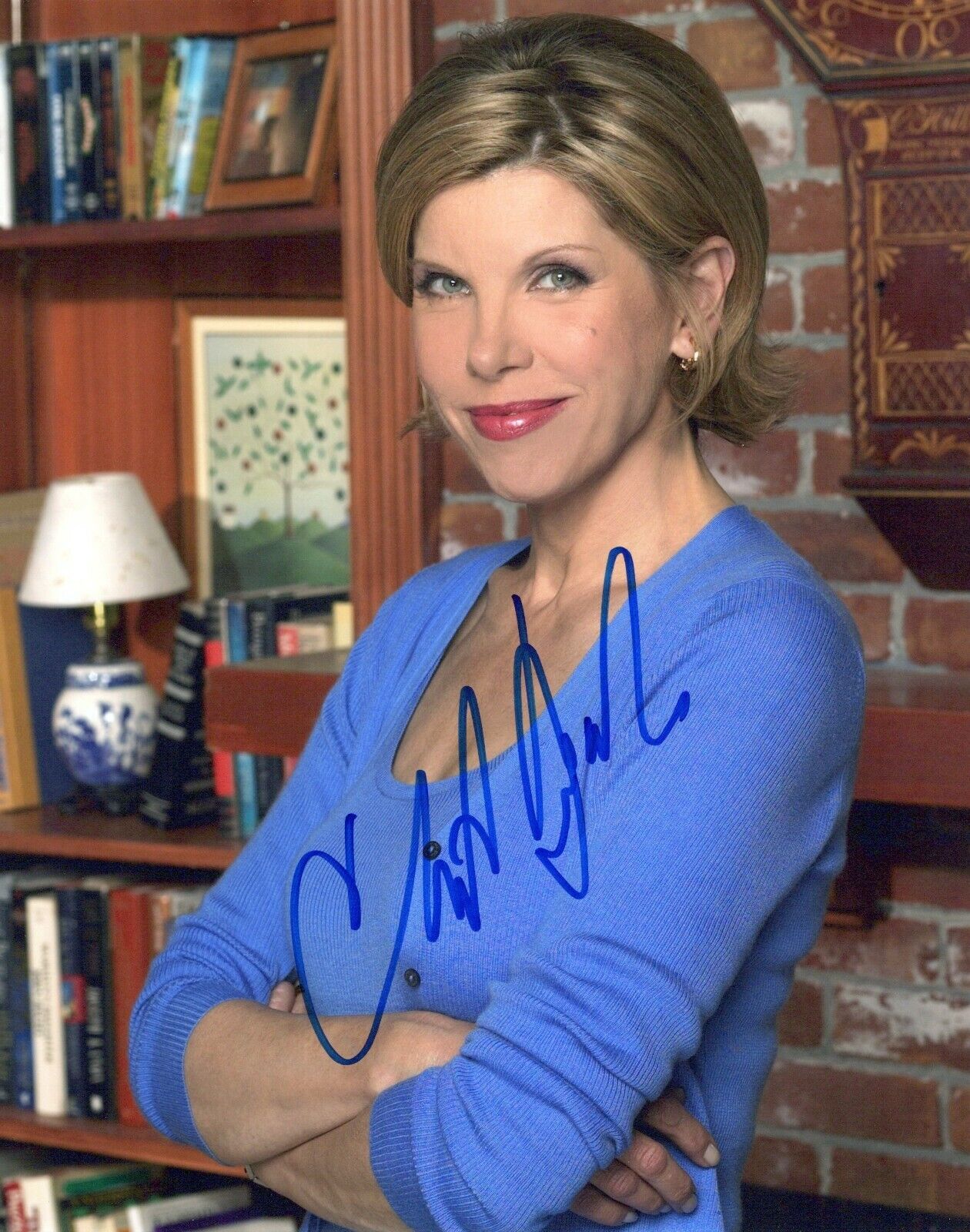 Christine Baranski glamour shot autographed Photo Poster painting signed 8x10 #1