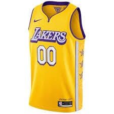 Custom Los Angeles Lakers City Edition Jersey mysite